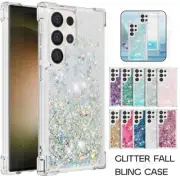For Samsung S25 S24 ultra Case S23 S22 S21 S20 FE Plus Shockproof Glitter Cove