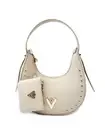 Valentino Orlandi Top handle hobo shoulder bag, with extra wallet. V-2105s Taupe