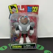 DC Comics Teen Titans Go! Cyborg With Removable Power Jet Pack Vintage Retired
