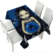 Orca Magic Killer Whale Tail Mermaid Tablecloth