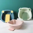 Scrub Board Washing Clothes Bucket Manual Wash Tub Hand Wash Board Travel