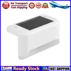 LF# 4pcs LED Outdoor Solar Wall Stair Light IP65 Porch Garden Lamp (Warm White)