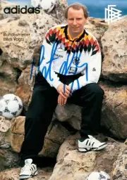 Berti Vogts Hand Signed 6x4 Photo Promo Card Germany Autograph Memorabilia + COA