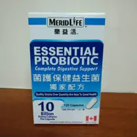 在飛比找蝦皮購物優惠-樂益活 MERIDLIFE 菌護保健益生菌 120顆