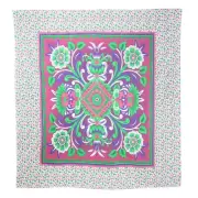 Indian Pink Floral Tapestry Bohemian Bedspread Dorm Decor Bedding Tapestry