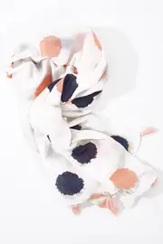 Foil Spot Scarf--GRE-FOIL-SPOT