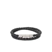 [Tod's] Tod's MyColors Bracelet ONE SIZE BLACK/SILVER