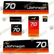 Johnson 1974 Outboard Engine Decal Kit (Multiple HP) 3M Marine Grade
