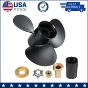 14 x13|48-77340A45 Aluminum Outboard Boat propeller fit Mercury 60-115hp 15spl