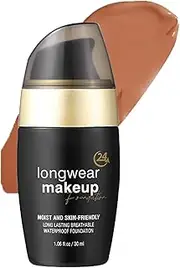 TiaoBug 30ml Liquid Foundation for Women Full Coverage Matte Finish Long Wearing Moisturizing Oil Free Non Fading Waterproof Sweat Proof Buildable Makeup Type 11 One Size