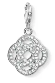 Thomas Sabo 1330-051-14 Charm Anhänger Infinity 925 Sterling Silber neu