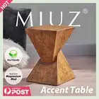 MIUZ Side Table Coffee Tables Chair Stand Rustic Outdoor Accent Table