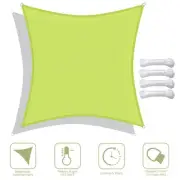 12x12Ft 97% UV Block Square Sun Shade Sail Canopy Yard Patio Pool Apple Green