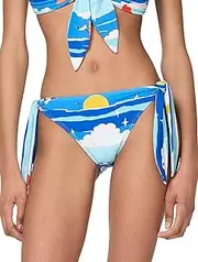 [Kate Spade New York] Women's Summer Day Side Tie Bikini Bottom