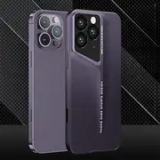 Jarttarn Case for iPhone 16 Pro Max (2024),Ultra-Thin Fighter Jet Frosted Phone Case,Anti-Fall Shockproof Anti-Fingerprint Protective Cover (Purple)