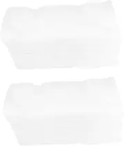 TOVINANNA 2sets Disposable Towels Cleansing Cloths for Bathroom Hair Towels Dry Wipes Home Salon Use 100pcs*2