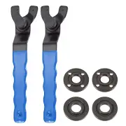 Adjustable Angle Grinder Wrench Set 0.4"-1.9" Range Lock Nut Wrench Tools Blue
