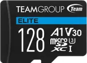 TEAM ELITE uSDXC 128GB UHS-I U3 V30 A1 R/W up to 100/50MB/s Micro SD Card