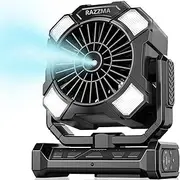 RAZZMA Portable Misting Fan black