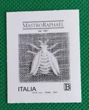 Francobollo Italia 2025 -Mastro Raphael dal 1967 MNH** come foto