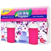 Cherry Blossom Solid Gel Air Freshener by Natural Fragancia 2 Count