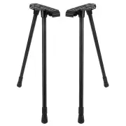 NNEOBA Folding Camping Table Legs - Adjustable Metal