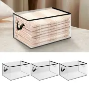 3 Pcs Clothes Storage Bags Zipped Organizer Underbed Wardrobe Cube Closet Box#]