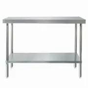 MixRite Flat Top Work Bench 2400 x 700 x 900 mm WTS724 - WTS724-SM