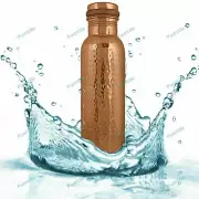 New Hammered Copper Flask Ayurveda Copper Water Bottle Indian Best Copper