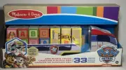PAW Patrol Melissa & Doug Wooden ABC Block Truck 33 Pieces Sort & Stack Toy