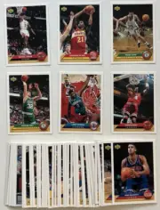 1992-93 UPPER DECK MCDONALDS, COMPLETE SET 50 CARDS, MICHAEL JORDAN 092024