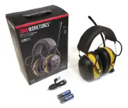 3M Peltor Worktunes AM/FM Radio Headphones w/ AA Batteries 70006983178, 90541