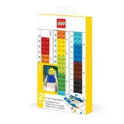 LEGO Iconic Convertible 12 inch Ruler with Minifigure