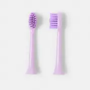 OXX Bodycare 2 Pack Electric Toothbrush Replacement Heads - Purple Iridescent