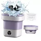 Foldable Washing Machine, 18L Portable Mini Washing and Dryer Machine,