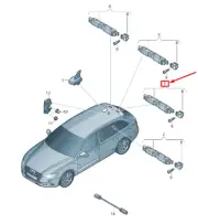 AUDI A6 Avant C7 Left Lower Antenna Amplifier 4G9035225C NEW GENUINE