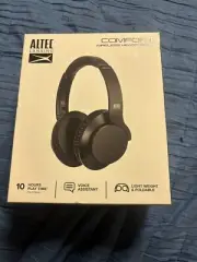 ALTEC LANSING Comfort Wireless Black Headphones - MZX570
