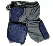 Mens Nike Dir-Fit Pro combat compression Basketball Padding Base Layer XL Shorts