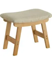Foot Stool,Ottoman Foot Rest,Bamboo Foot Stool Under Desk,Small Stool