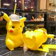 Anime Figure Detective Kawaii Pikachu Straw Cup Cute Children's Gift