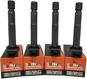 Pack of 4 - SWAN Ignition Coil for Acura TSX & Honda Accord Euro (2.4L)