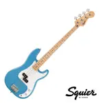 SQUIER 電貝斯 SONIC PRECISION BASS 並列式 單線圈 楓木指板 淺藍色【黃石樂器】