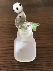 A Very Cute Mini perfume bottle With Seal Glass Stopper,New