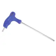 5mm Ball End Hex Key T-Handle Wrench Spanner, Metric CR-V Steel