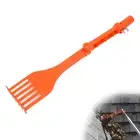 Rotatable Handle Cleaning Rake for Hard to Areas Leaf Removal