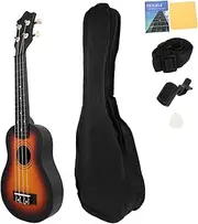 HONITANO 1 Set Portable Ukulele Safe Guitar for Beginners Musical for Boys for Coordination Practice and Future Artists