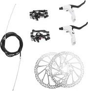 GALPADA 1Set Sturdy Hollowed out Bike Disc Brake Rotors Durable Mountain Bike Brake Accessory for Enhanced Heat Dissipation and Stability for Biking Enthusiasts