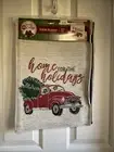 Home For The Holidays Red Truck Table Runner 13x72” NEW