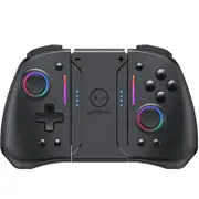 Wireless Joy Pad for Switch/lite/oled with Rgb Lights Programmable Turbo and Vibration