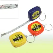 3 Pcs Keys Holder Measuring 1 Meter 3 Feet Mini Tape Measure w Keyring